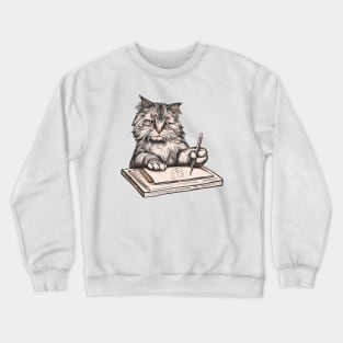 The Left Handed Cat Crewneck Sweatshirt